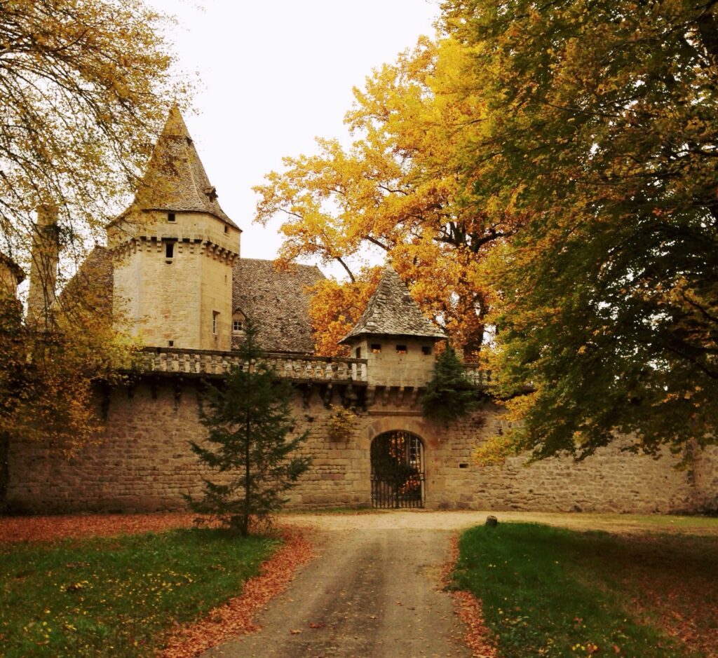 smukt gammelt slot